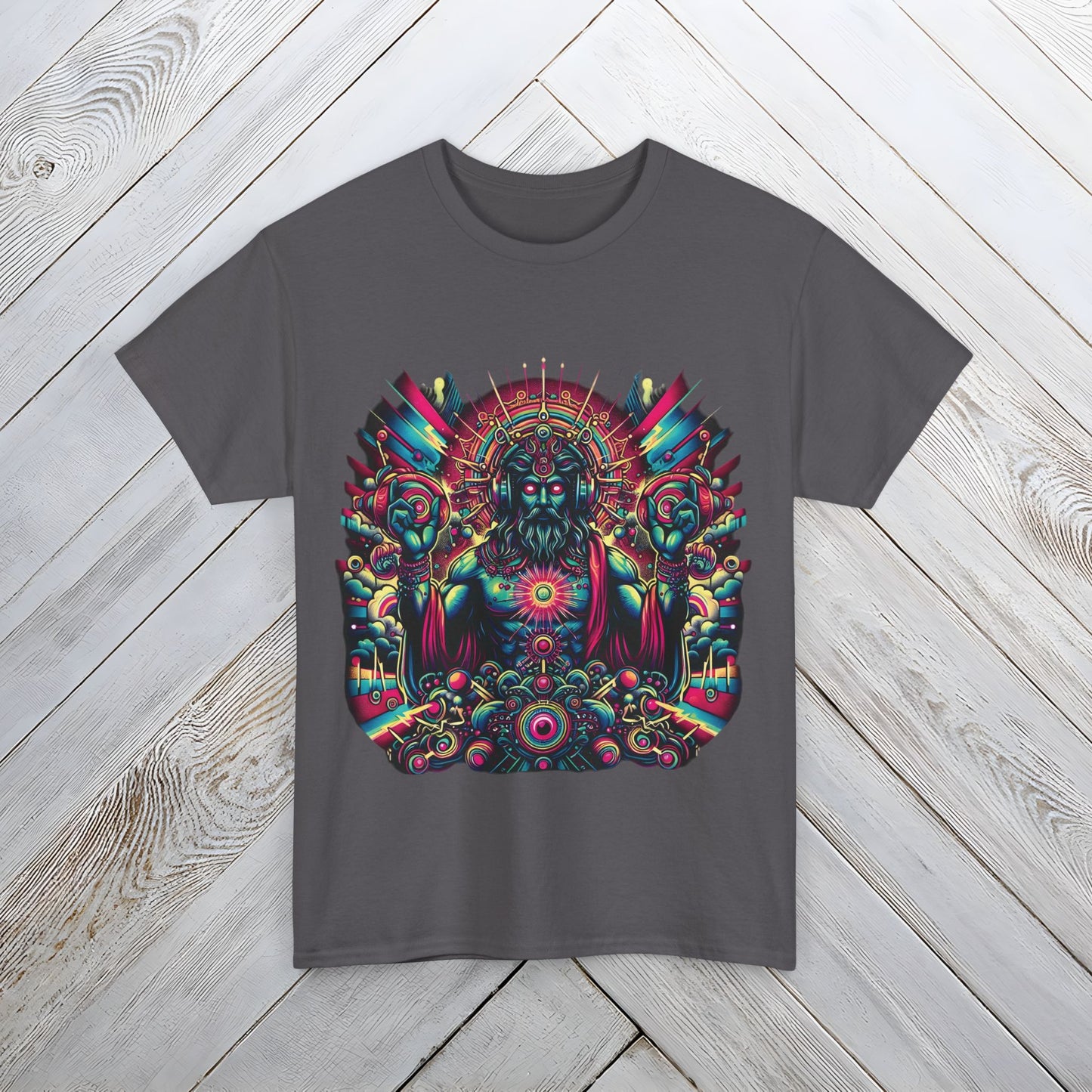 Psychedelic Graphic Tee, Festival Shirt for Men and Women