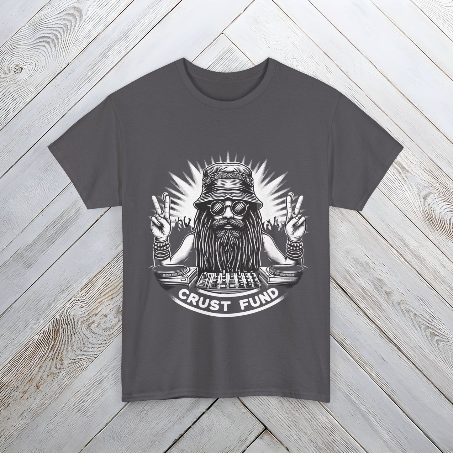 Crust Fund Tee, Festival Tshirt for men and women