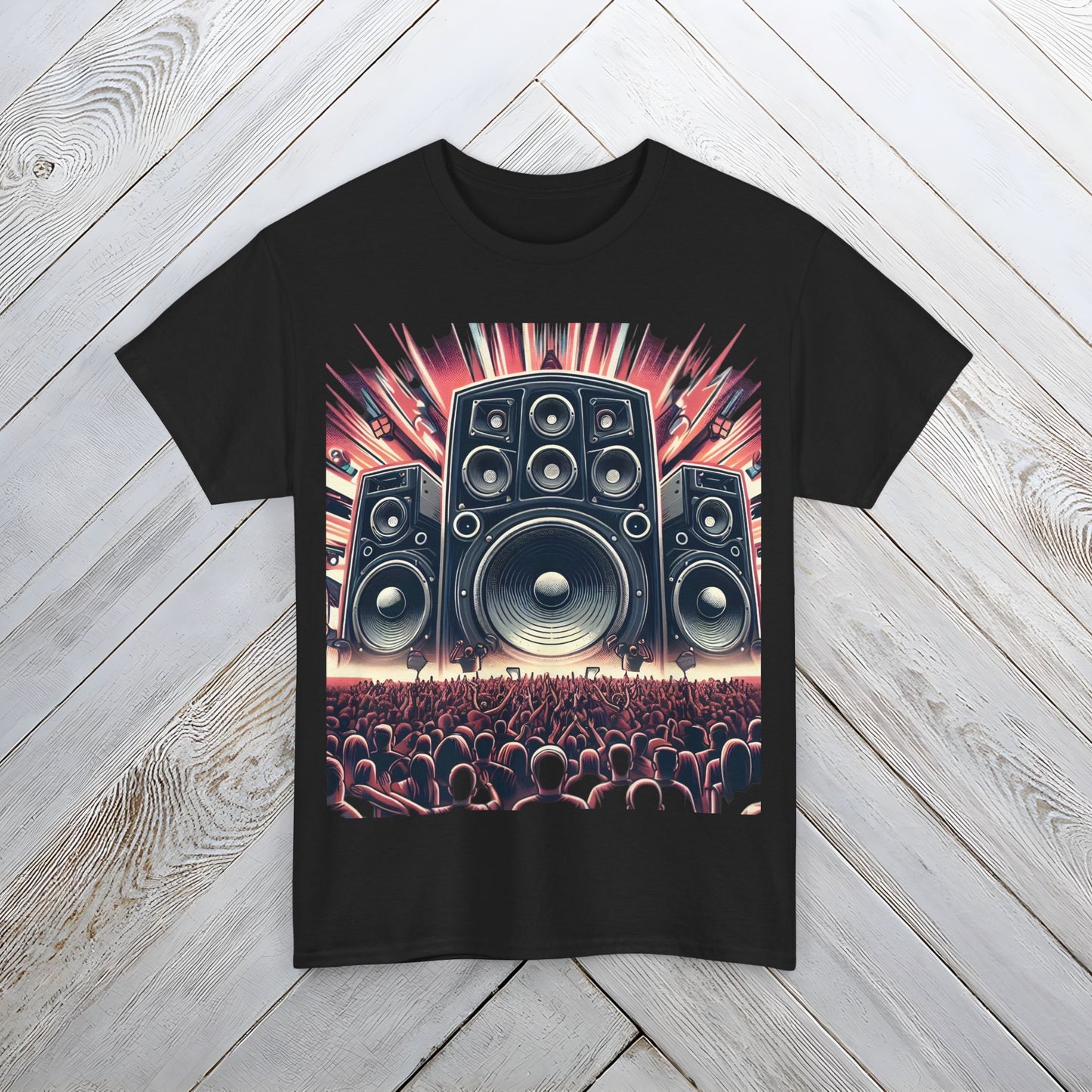 Festival Soundsystem T-Shirt, Music Festival Tee, Rave Shirt, Junglist Concert Top, Unisex Graphic Tee