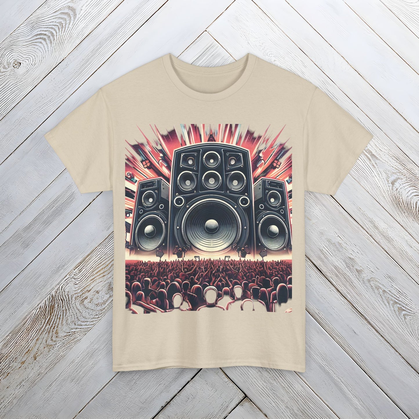 Festival Soundsystem T-Shirt, Music Festival Tee, Rave Shirt, Junglist Concert Top, Unisex Graphic Tee