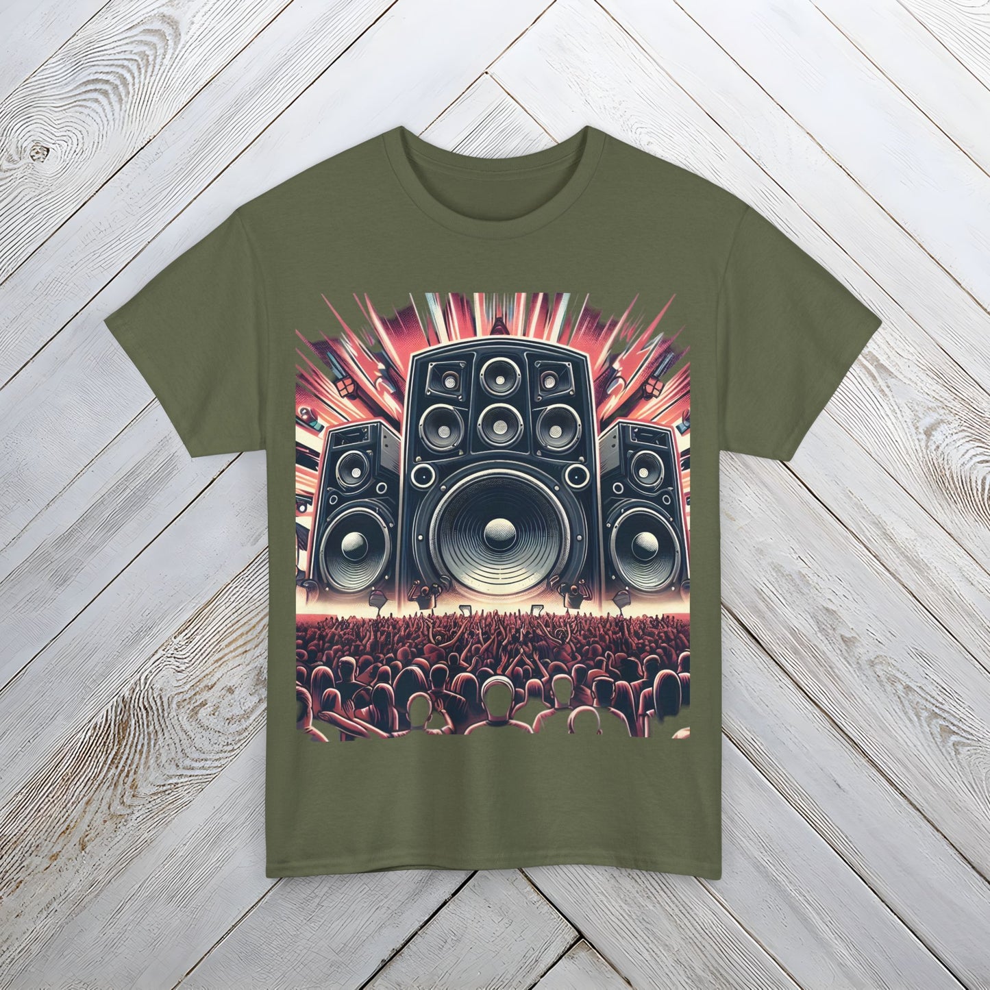 Festival Soundsystem T-Shirt, Music Festival Tee, Rave Shirt, Junglist Concert Top, Unisex Graphic Tee