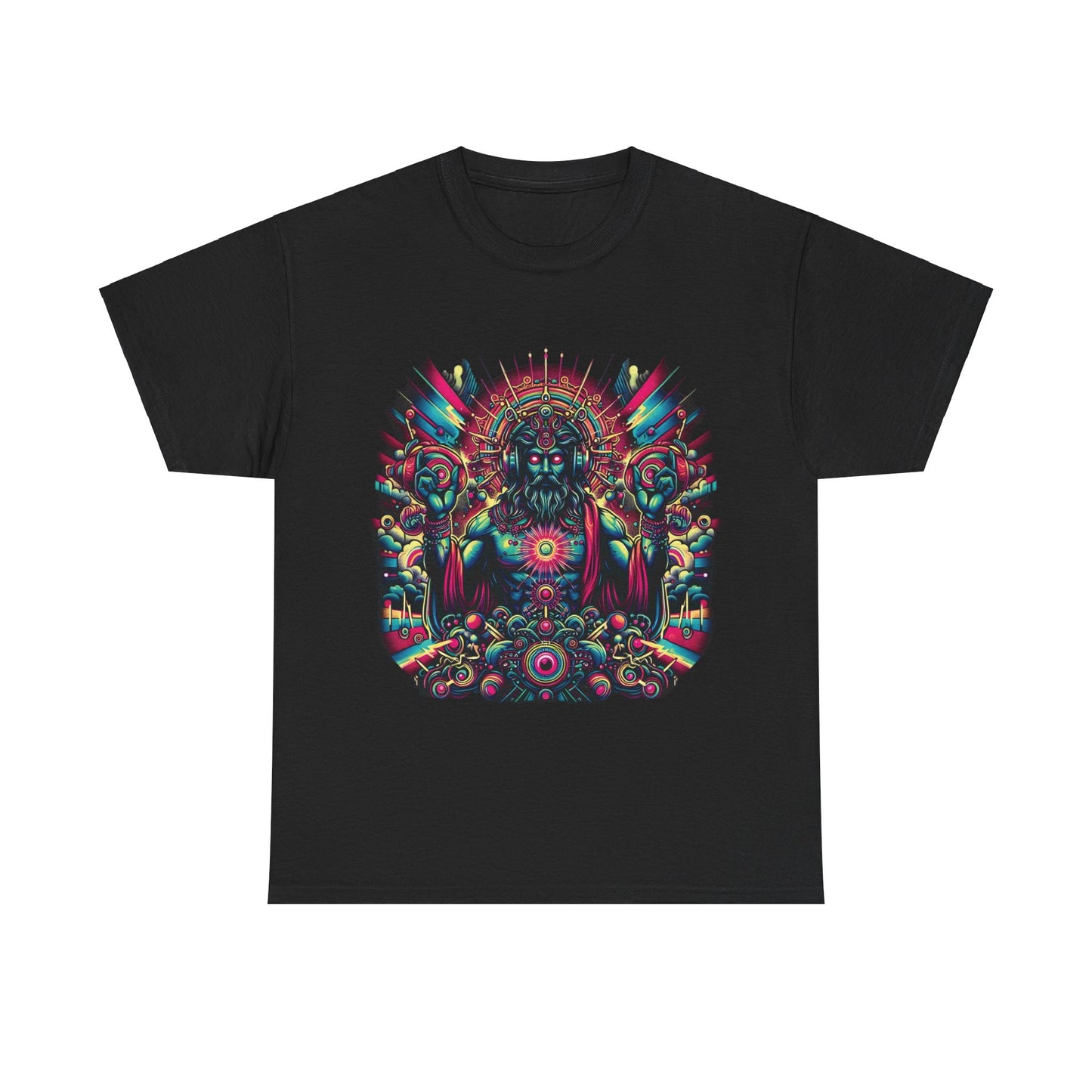 Psychedelic Graphic Tee, Festival Shirt for Men and Women