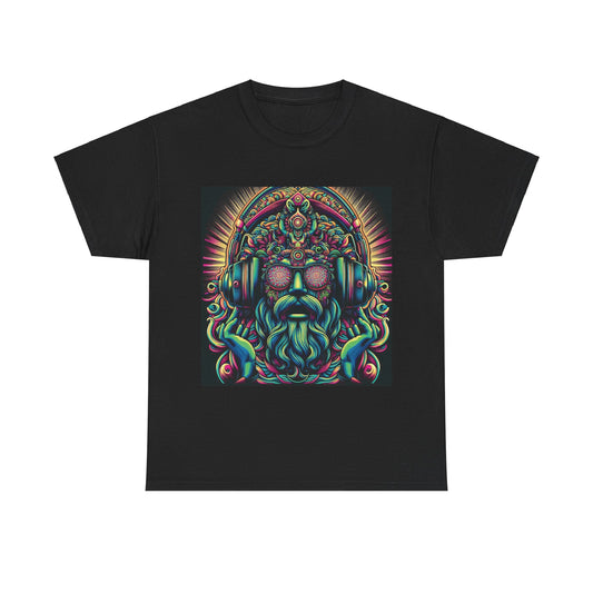 Ethereal Abstract Raver Tshirt, Unisex Graphic Tee for Men & Women