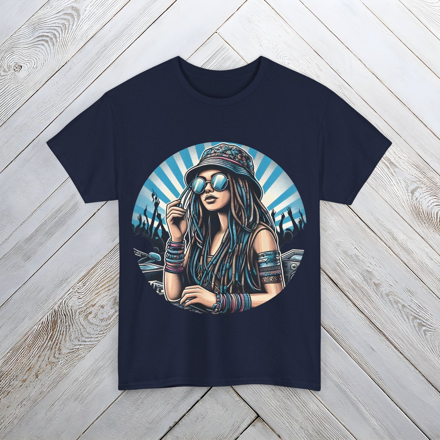 Festival Raver Graphic Tee Shirt, Vintage Raver Unisex Tshirt, Festival Clothing, Retro Boho Top