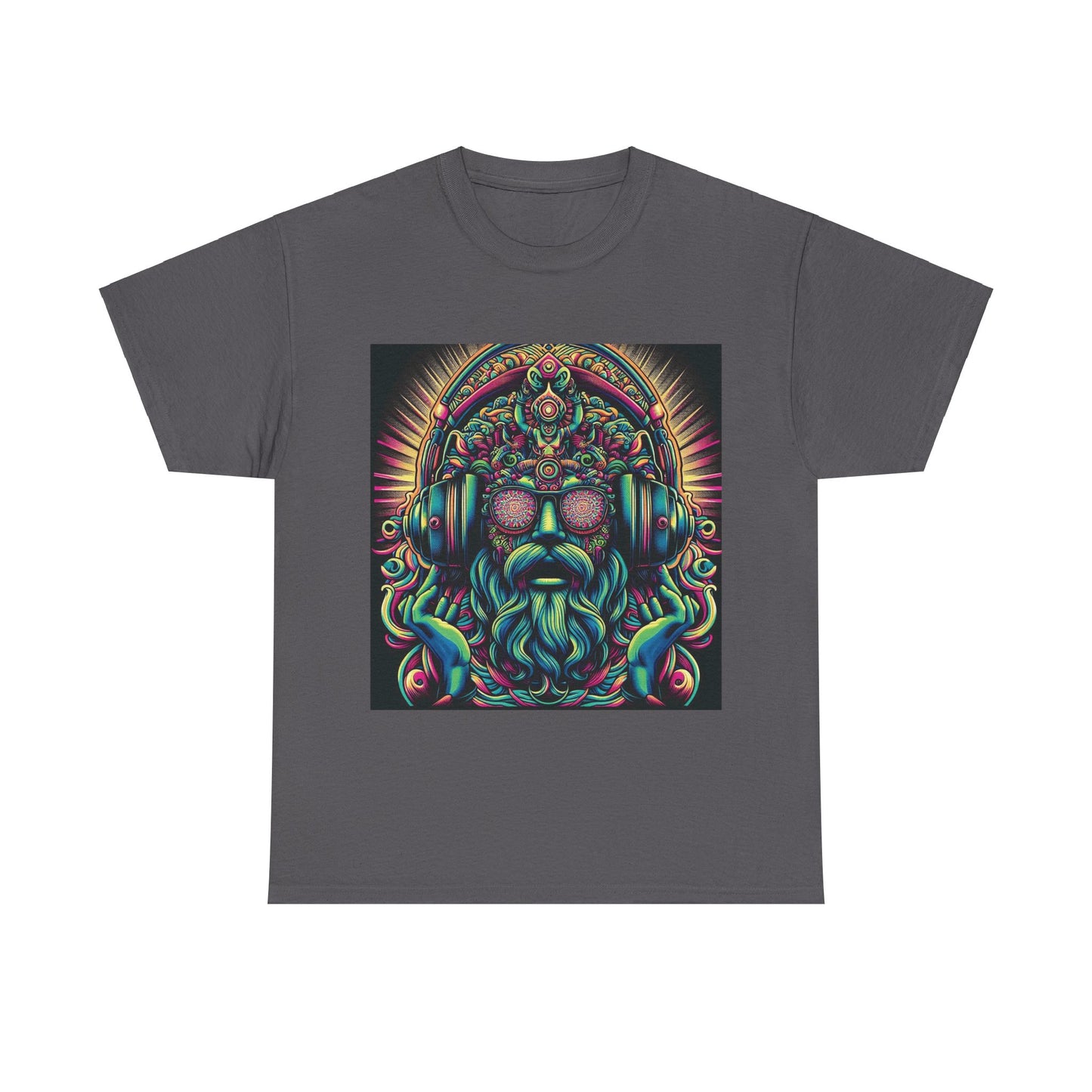 Ethereal Abstract Raver Tshirt, Unisex Graphic Tee for Men & Women