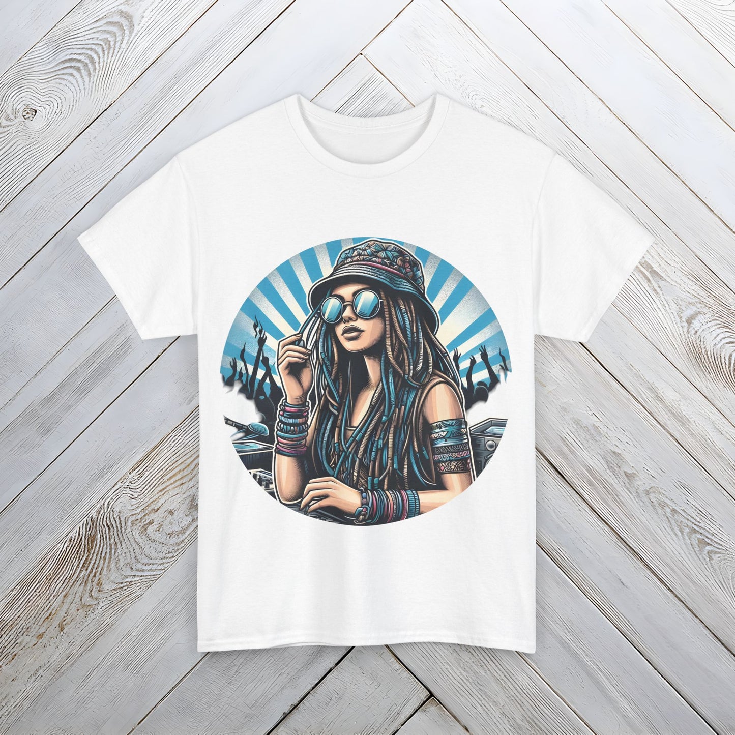 Festival Raver Graphic Tee Shirt, Vintage Raver Unisex Tshirt, Festival Clothing, Retro Boho Top