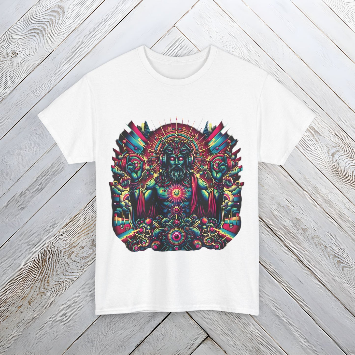 Psychedelic Graphic Tee, Festival Shirt for Men and Women