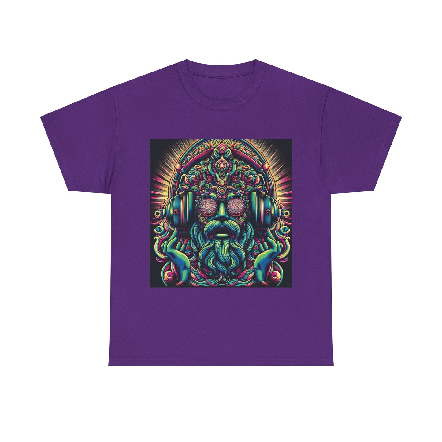 Ethereal Abstract Raver Tshirt, Unisex Graphic Tee for Men & Women