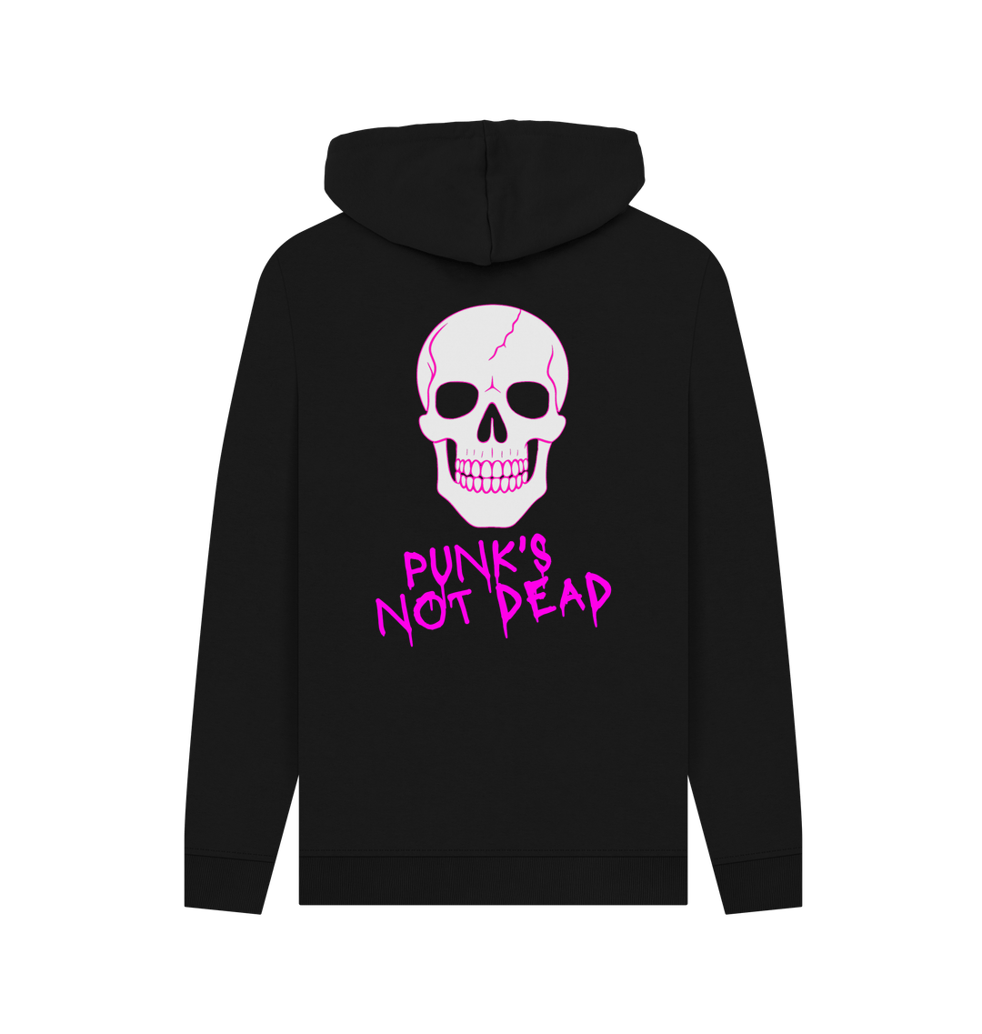 Black Printed Hoody